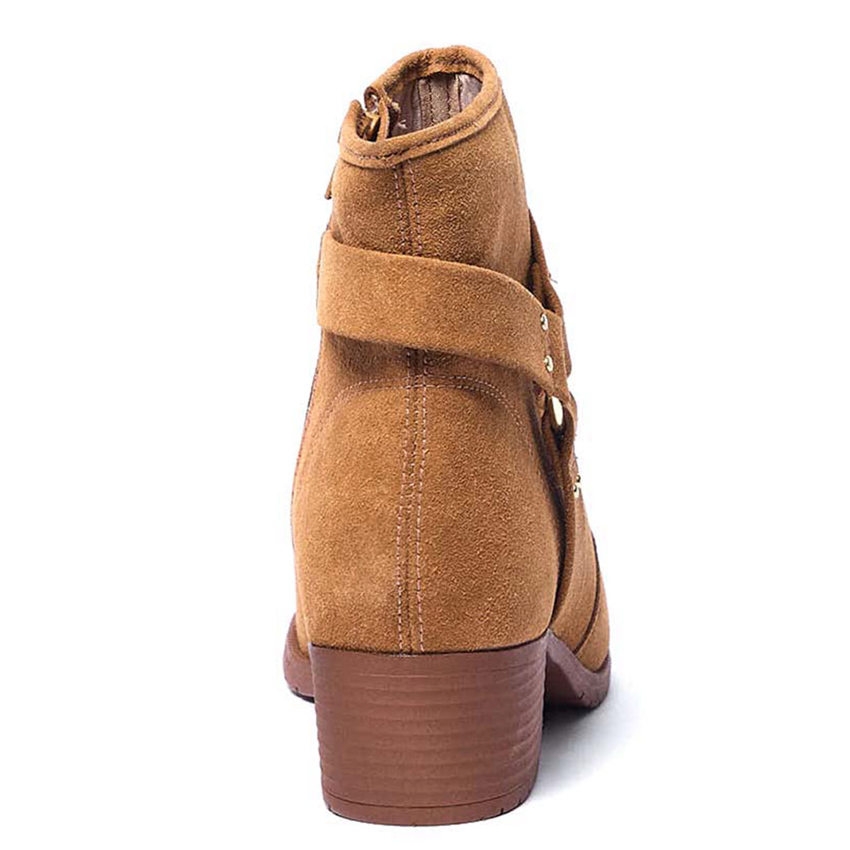 BOTINES MUJER MOLECA CARAMELO - 5