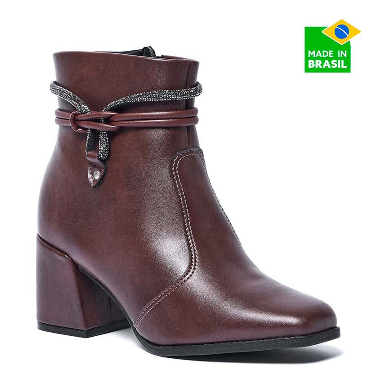 BOTINES MUJER MOLECA CAFÉ - 1