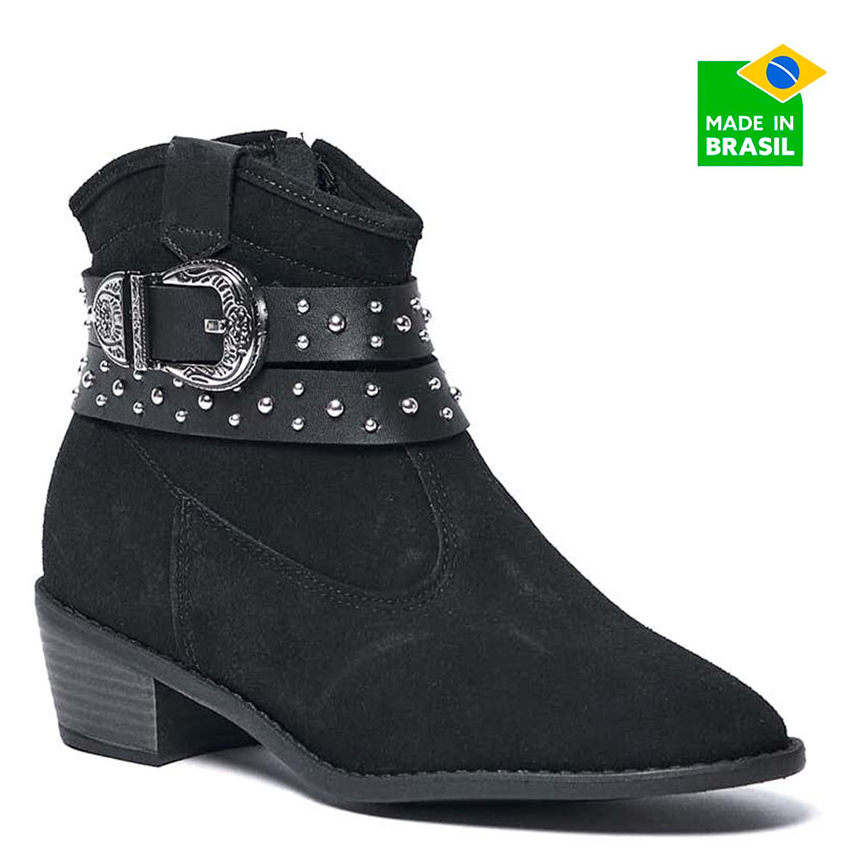 BOTINES MUJER MOLECA NEGRO - 1