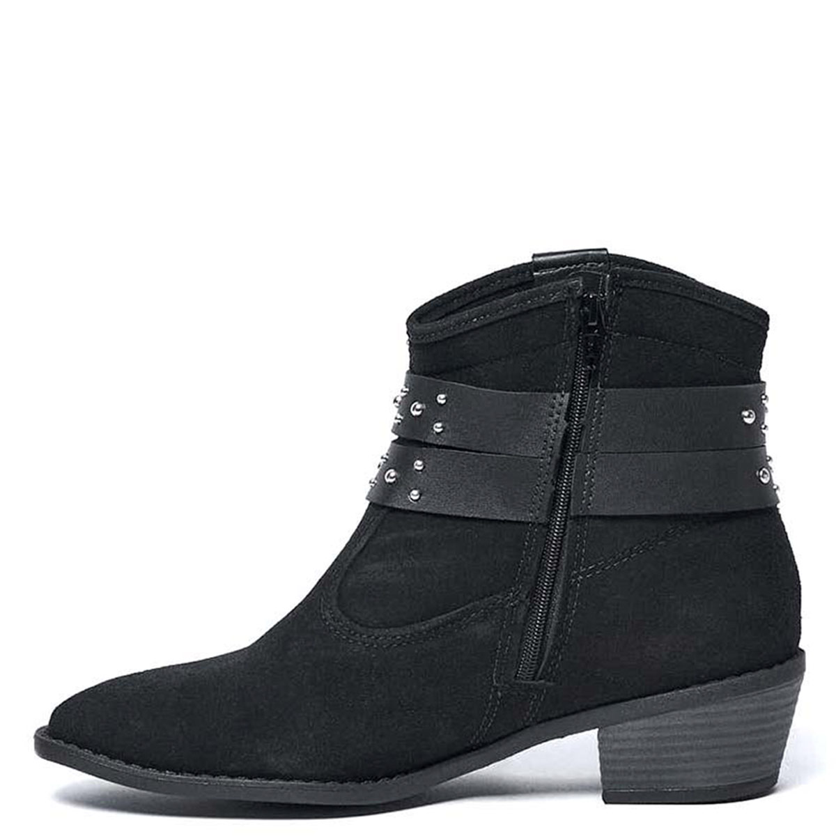 BOTINES MUJER MOLECA NEGRO - 4