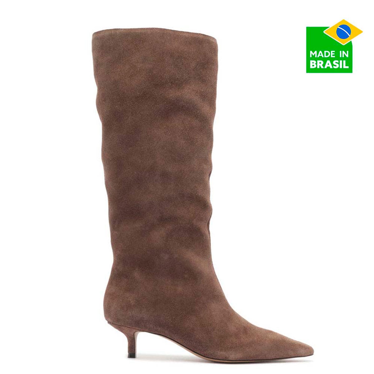 BOTAS MUJER AREZZO CHOCOLATE - 1