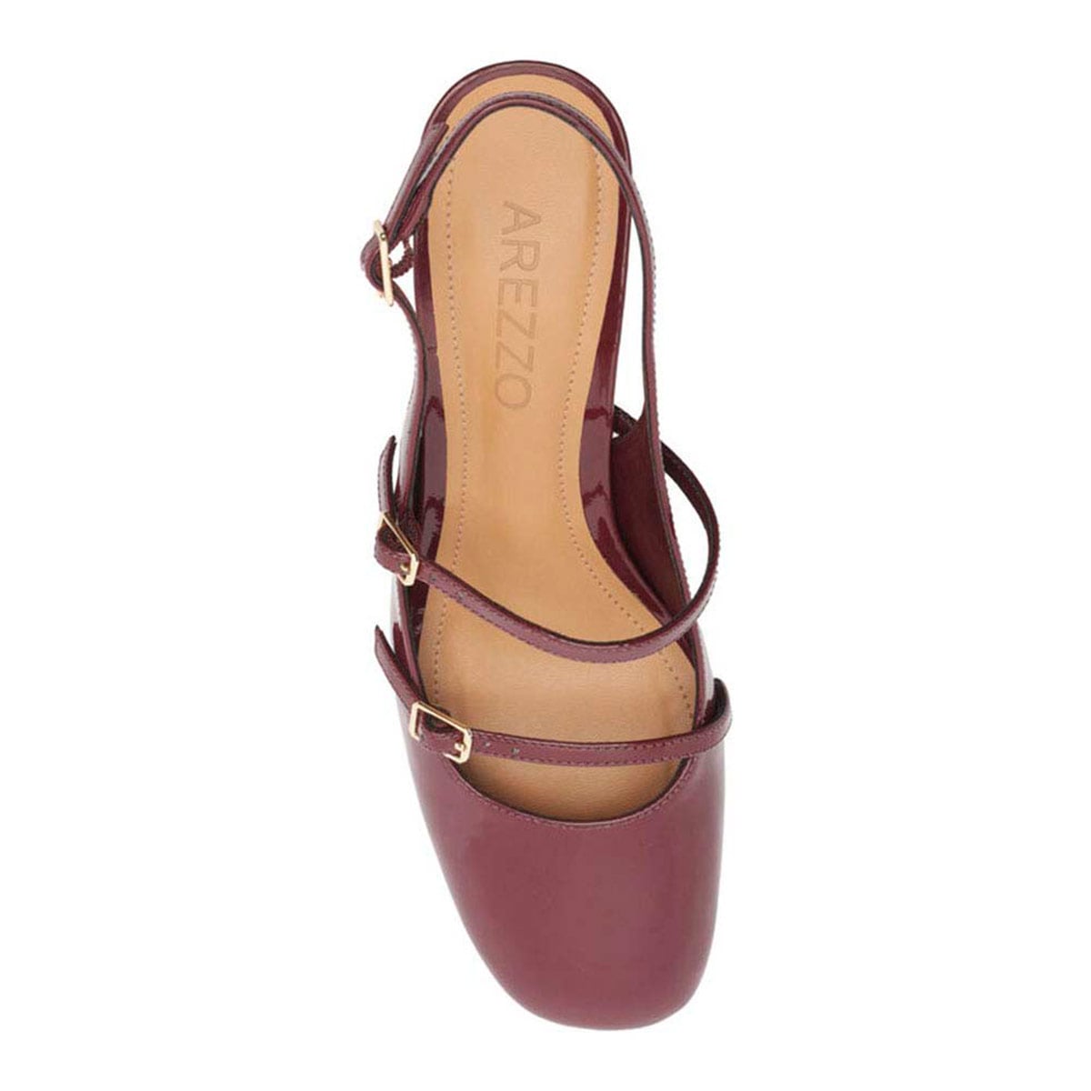 ZAPATOS VESTIR MUJER AREZZO ROJO - 4