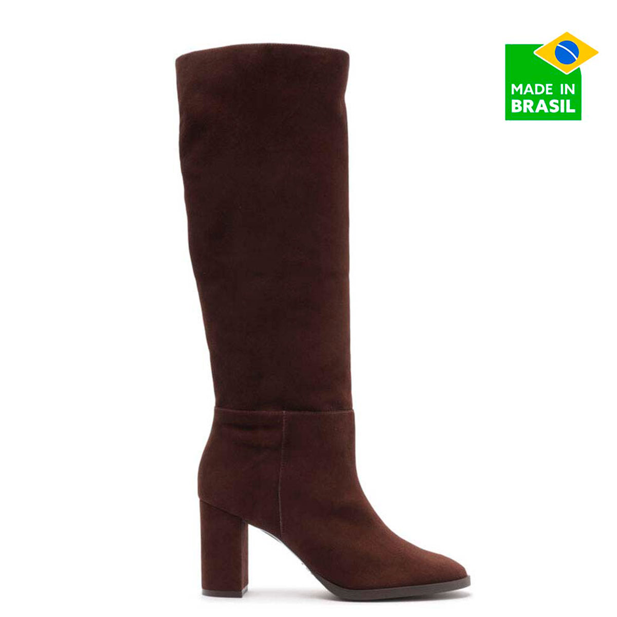 BOTAS MUJER AREZZO CHOCOLATE - 1