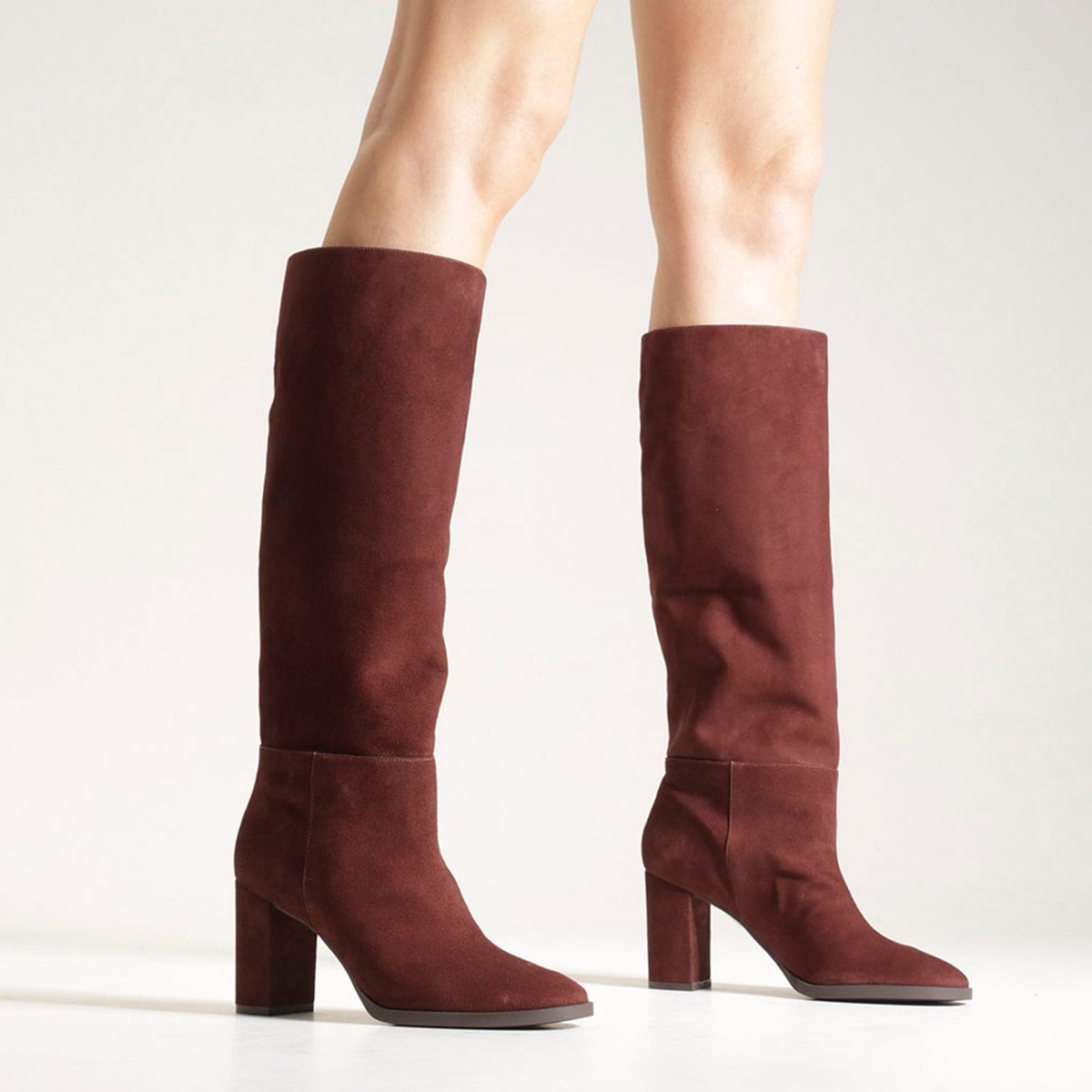 BOTAS MUJER AREZZO CHOCOLATE - 2