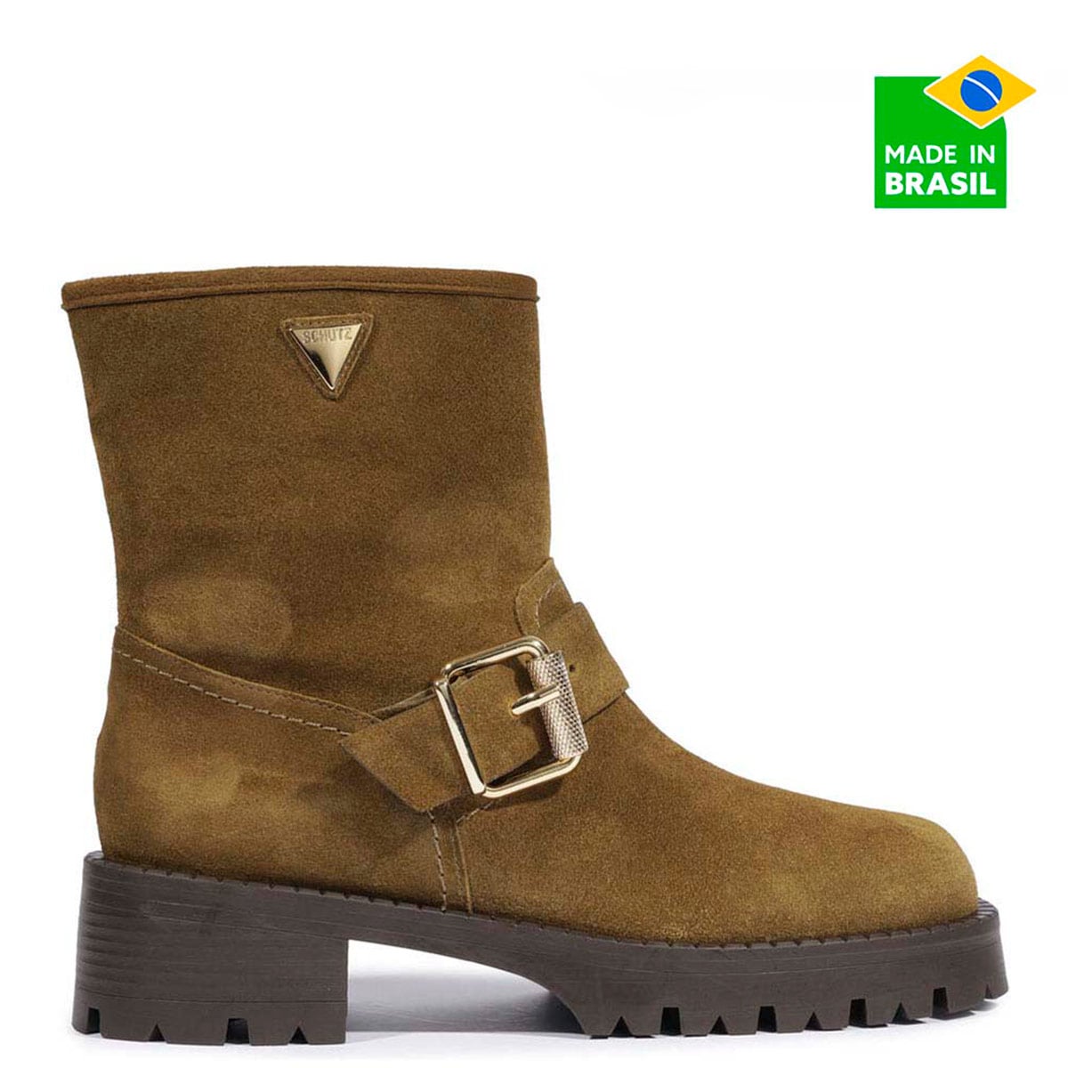 BOTINES MUJER SCHUTZ OLIVA - 1