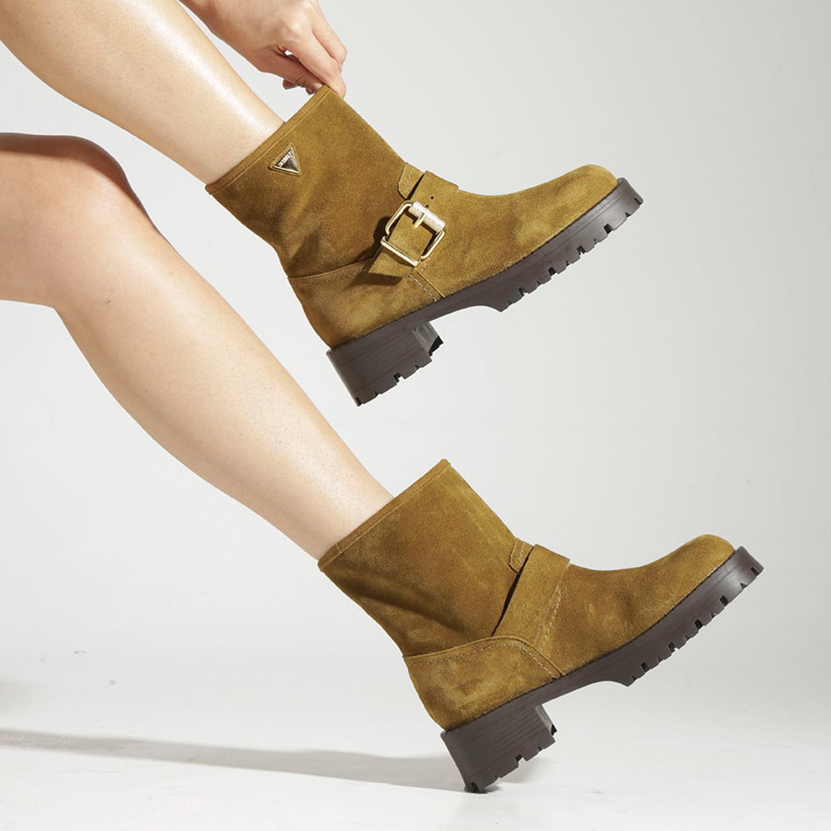 BOTINES MUJER SCHUTZ OLIVA - 2