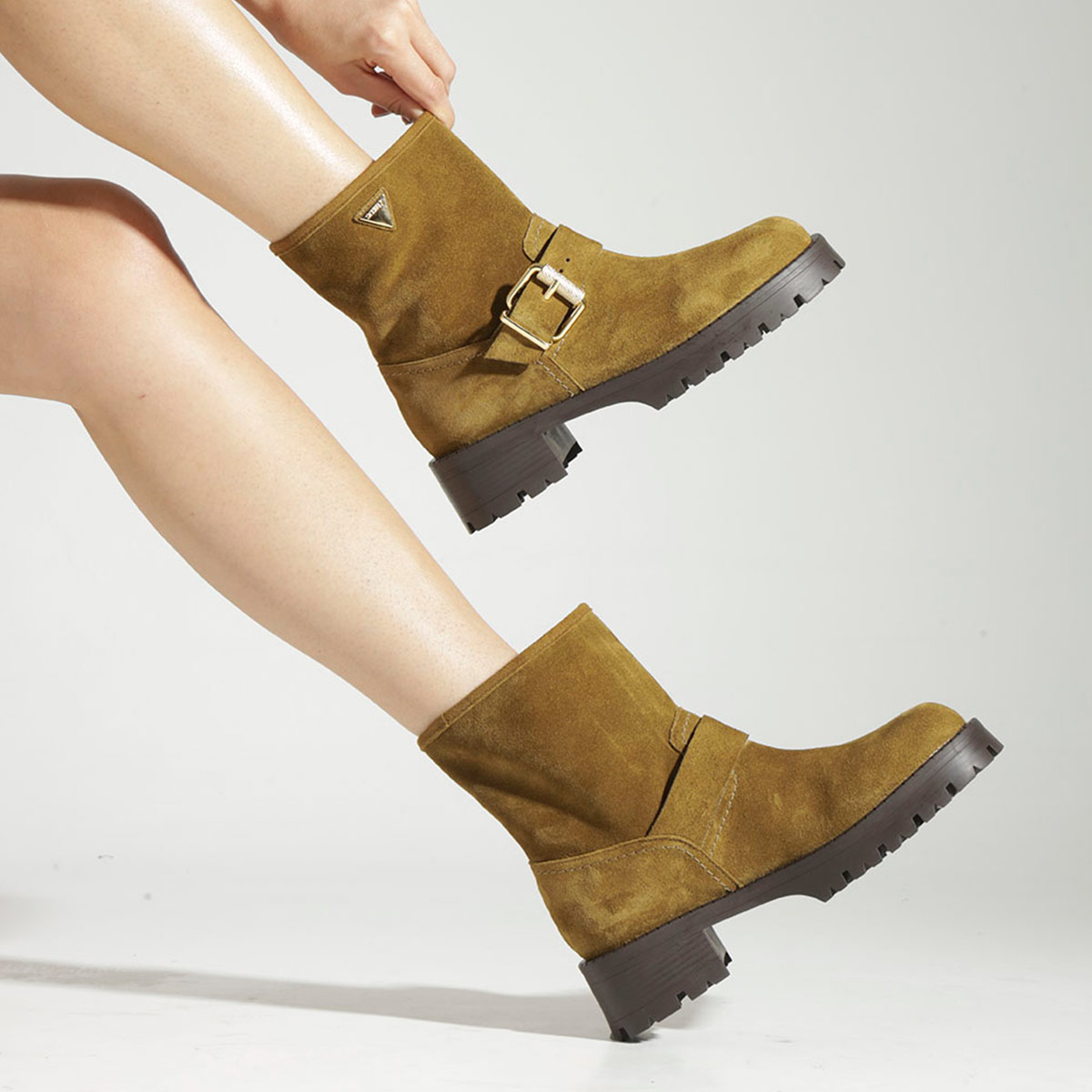 BOTINES MUJER SCHUTZ OLIVA - 2