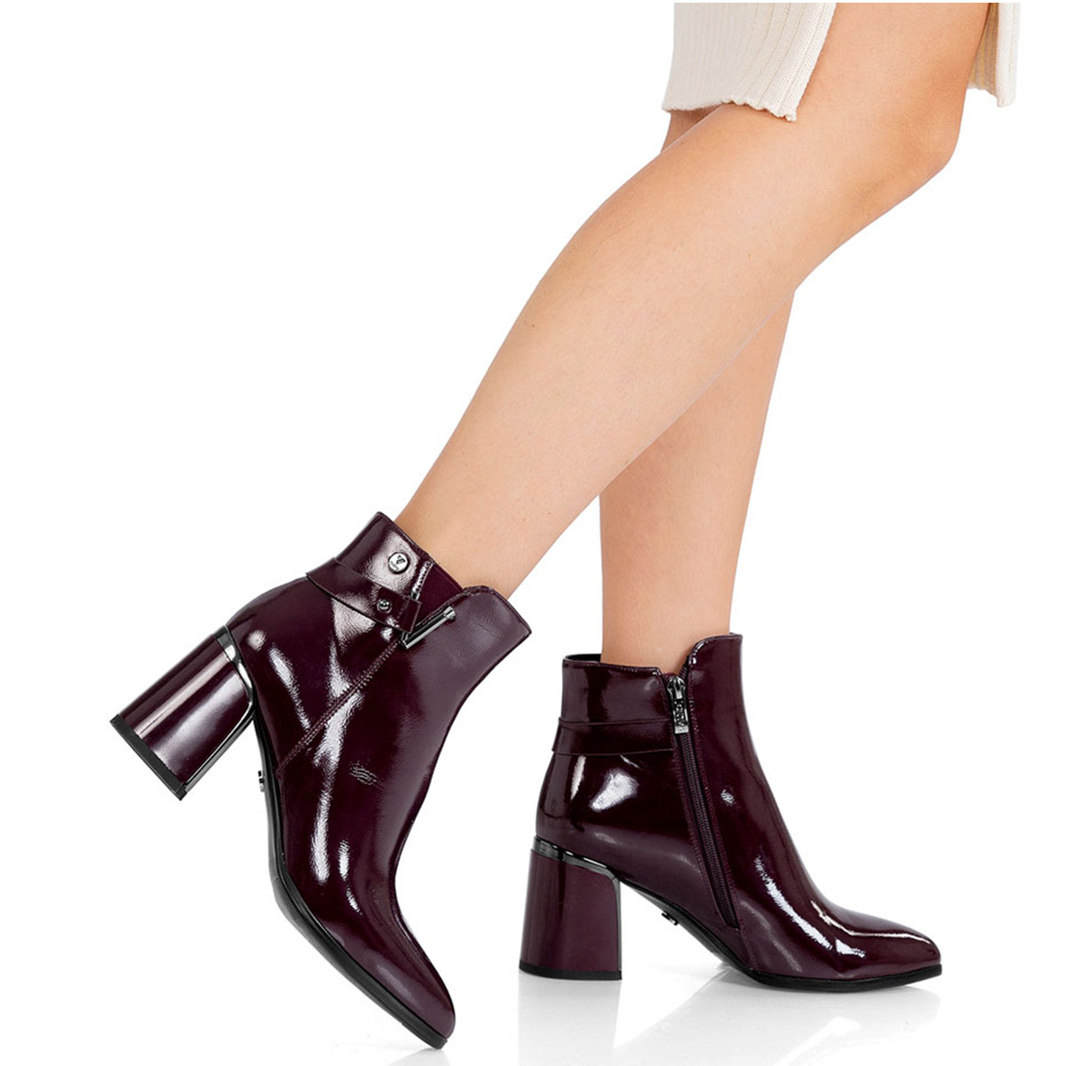 BOTINES MUJER VIA UNO DF2703-R1153 - 2