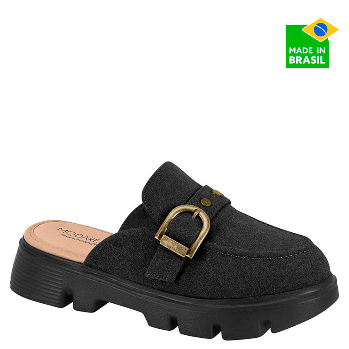 ZAPATOS VESTIR MUJER MODARE NEGRO - 1
