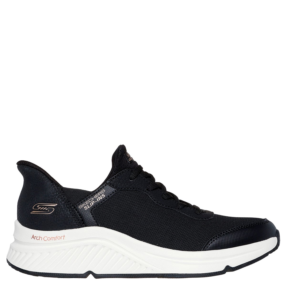ZAPATILLAS MUJER SKECHERS URBANAS NEGRO BOBS ARCH COMFORT B SWEET - 1