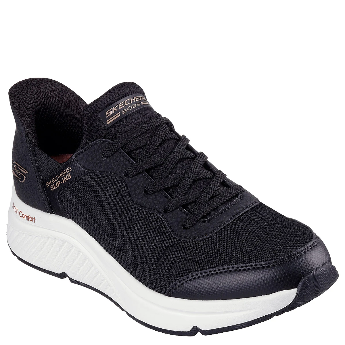 ZAPATILLAS MUJER SKECHERS URBANAS NEGRO BOBS ARCH COMFORT B SWEET - 2