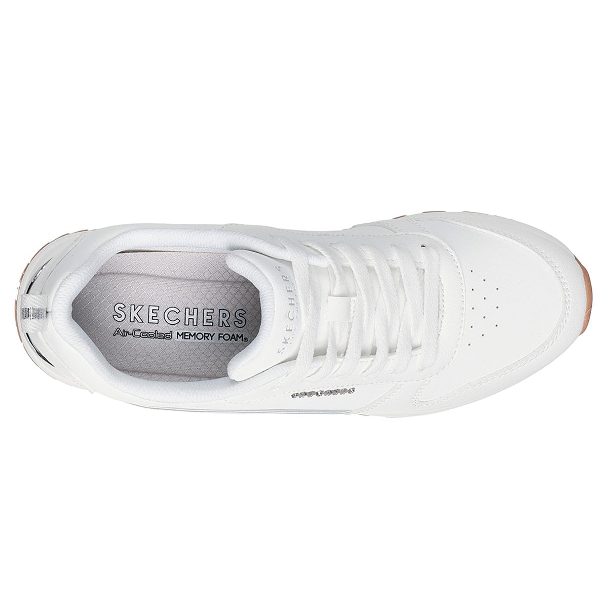 ZAPATILLAS MUJER SKECHERS URBANAS BLANCO RUNWAY - 4