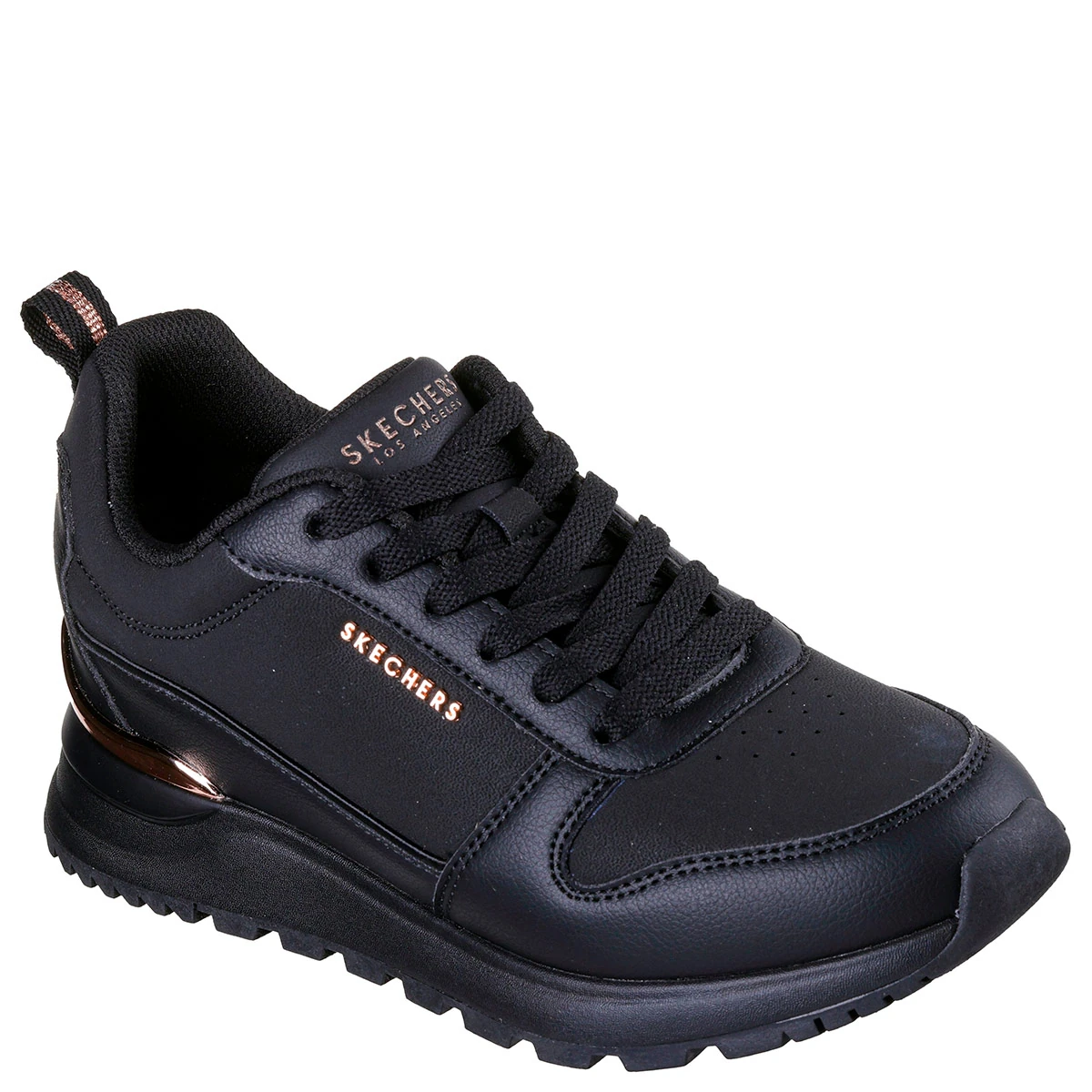 ZAPATILLAS MUJER SKECHERS URBANAS NEGRO RUNWAY - 2