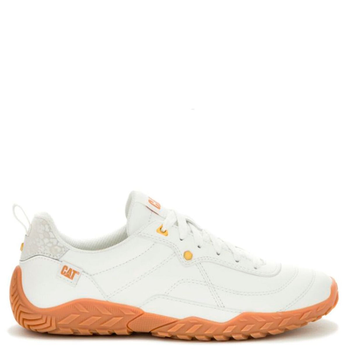 ZAPATILLAS MUJER CATERPILLAR URBANAS BLANCO TRACK MODE CUERO - 1
