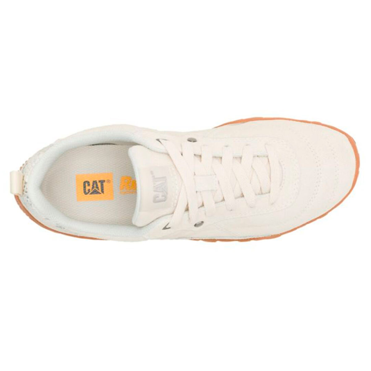 ZAPATILLAS MUJER CATERPILLAR URBANAS BEIGE TRACK MODE CUERO - 6