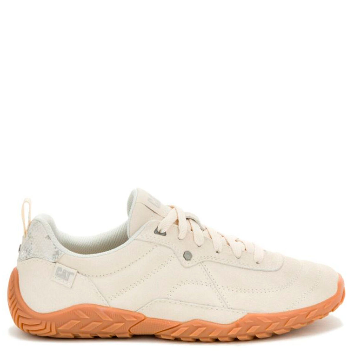 ZAPATILLAS MUJER CATERPILLAR URBANAS BEIGE TRACK MODE CUERO - 1