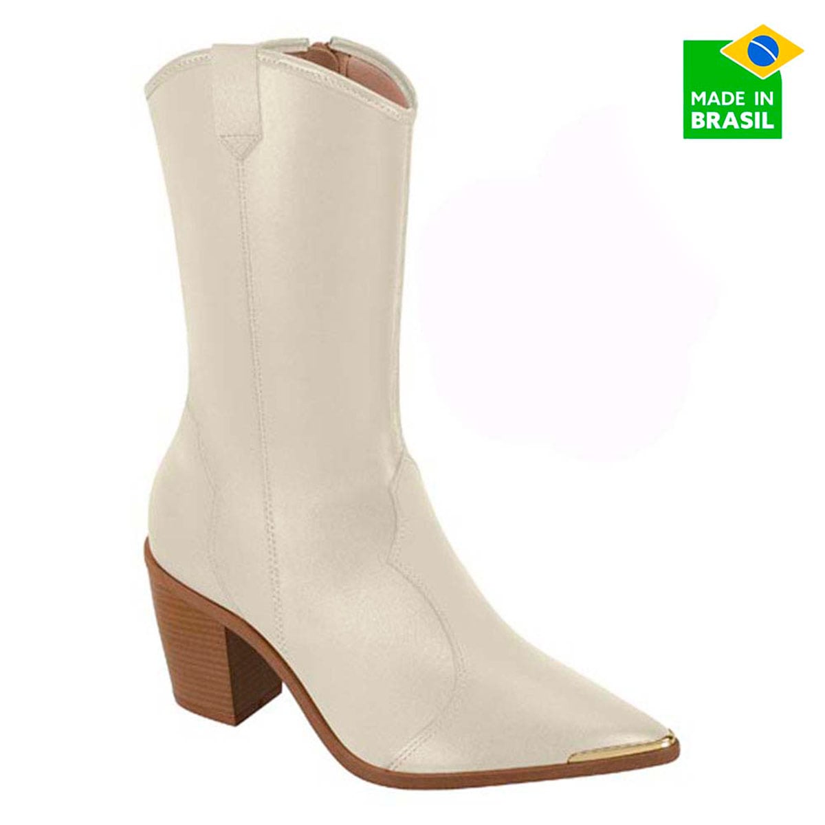 BOTINES MUJER MOLECA BLANCO - 1