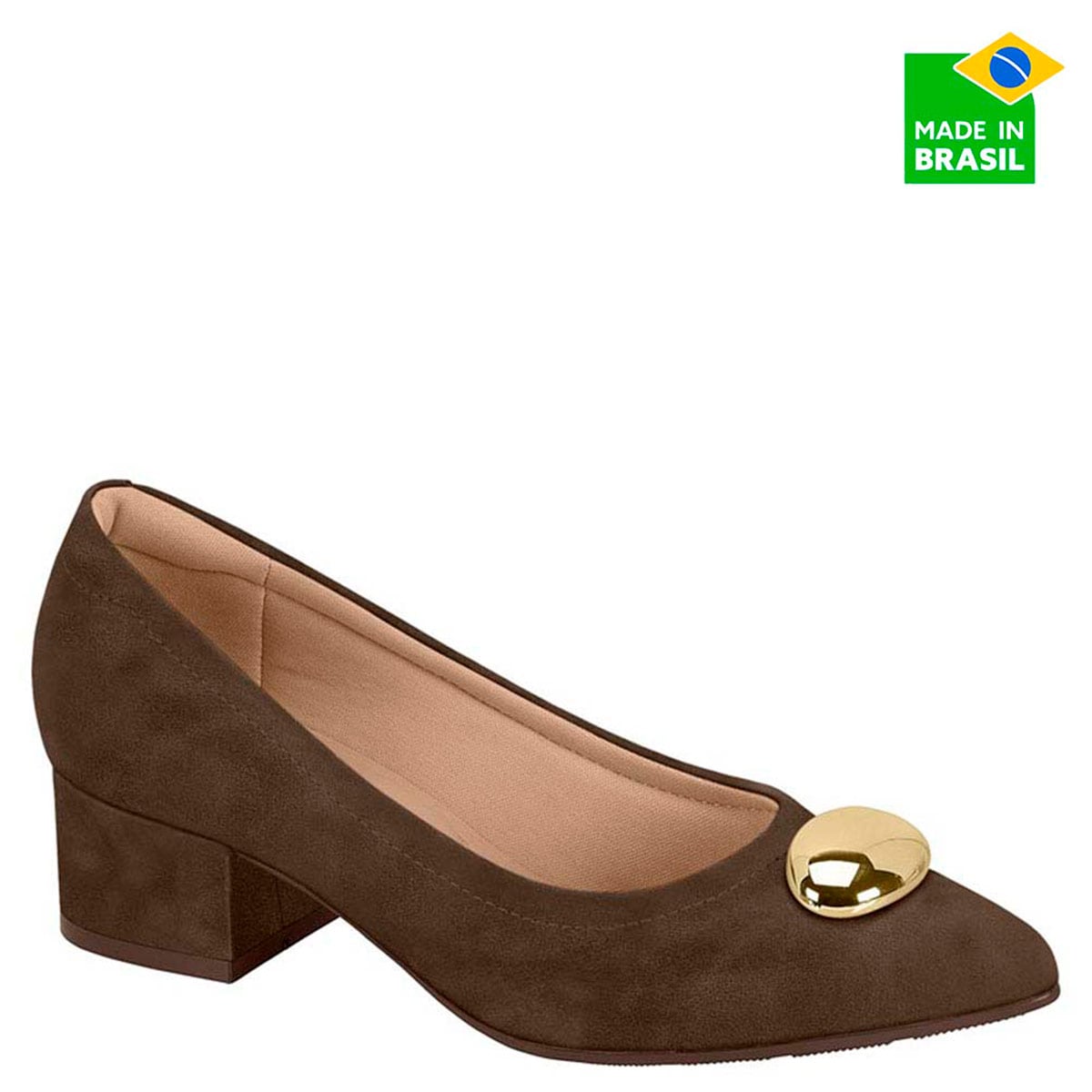 ZAPATOS VESTIR MUJER MODARE CHOCOLATE - 1