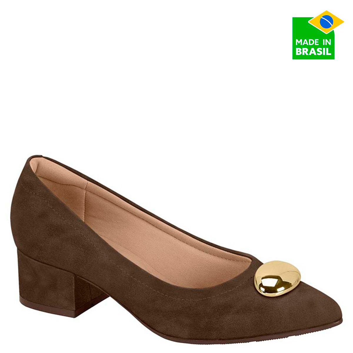 ZAPATOS VESTIR MUJER MODARE CHOCOLATE - 1
