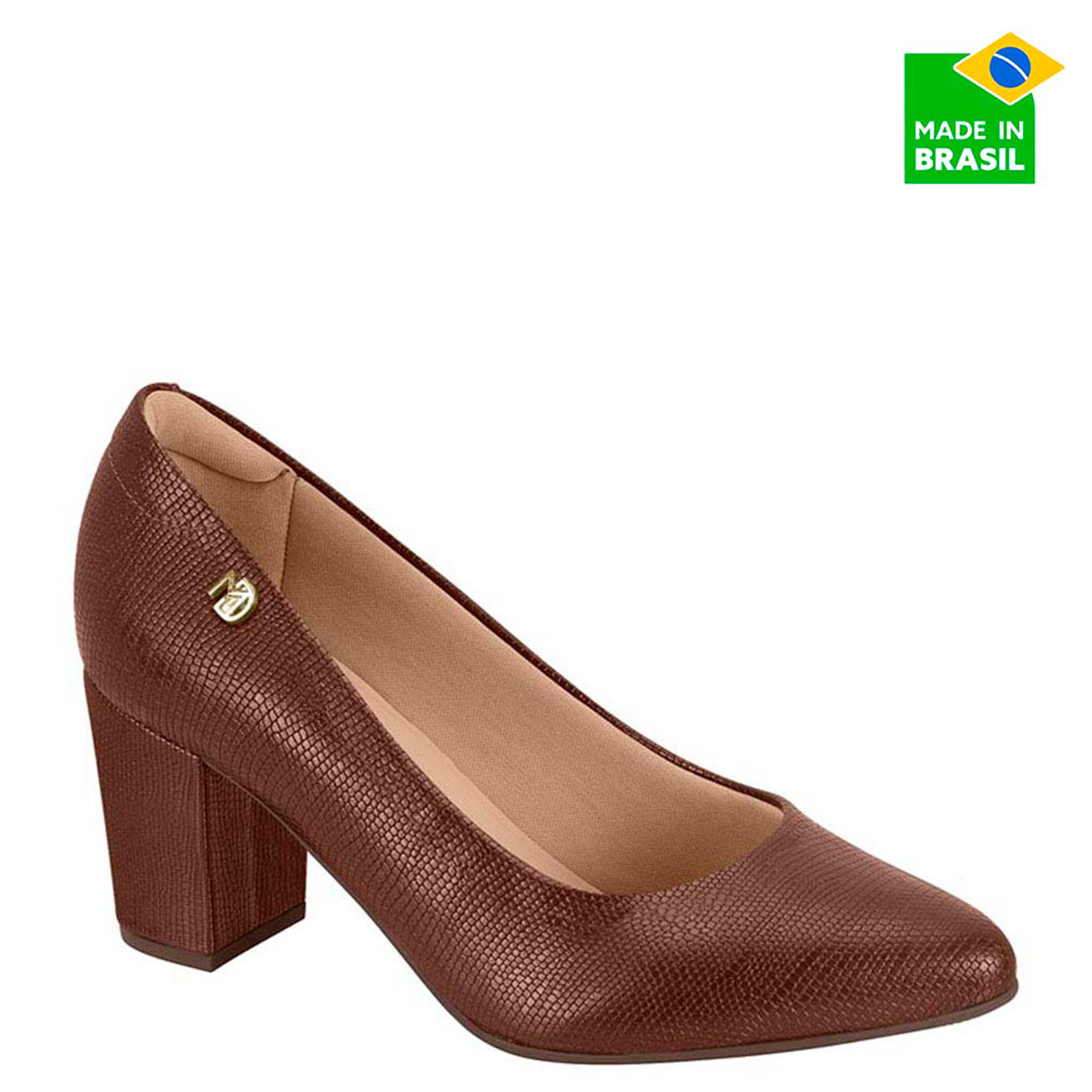 ZAPATOS VESTIR MUJER MODARE CAFÉ - 1
