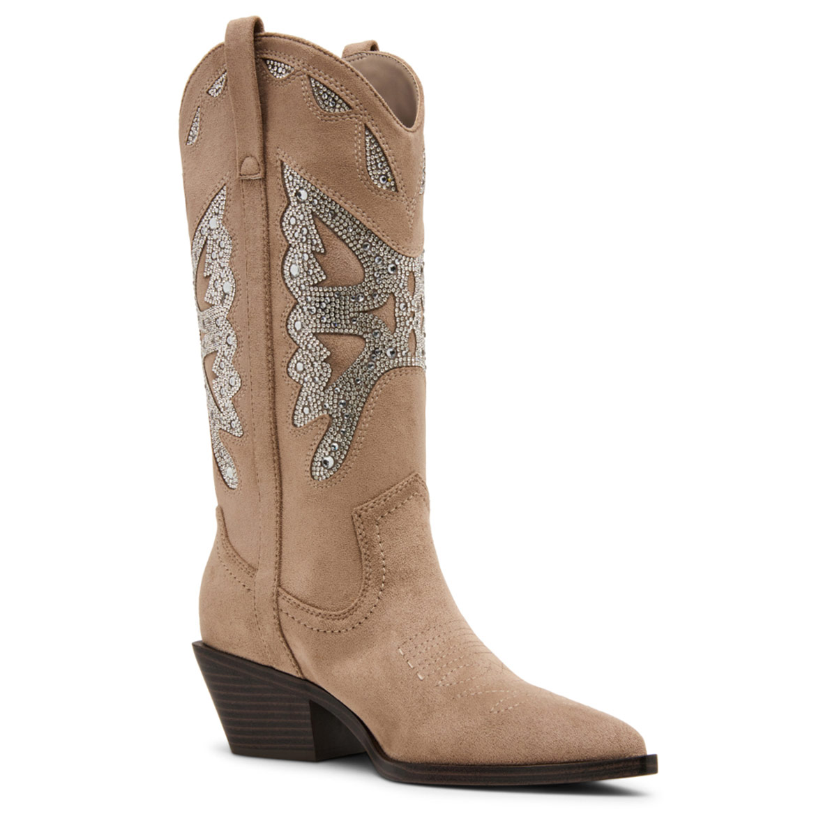 BOTAS MUJER STEVE MADDEN TAUPE SALOON-R - 2