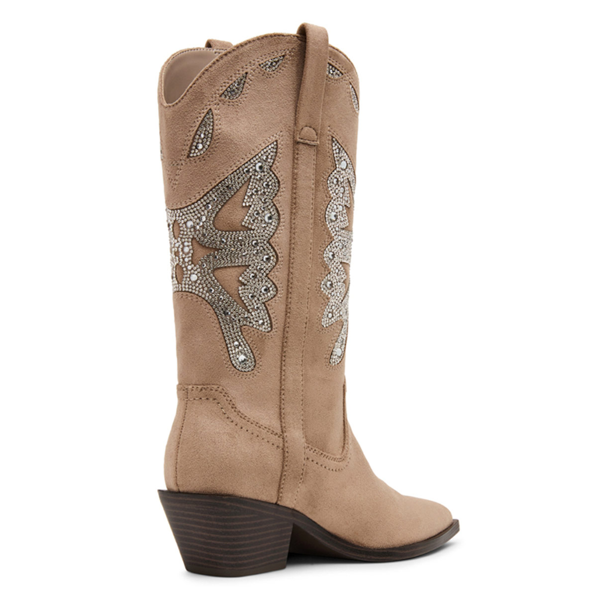 BOTAS MUJER STEVE MADDEN TAUPE SALOON-R - 4