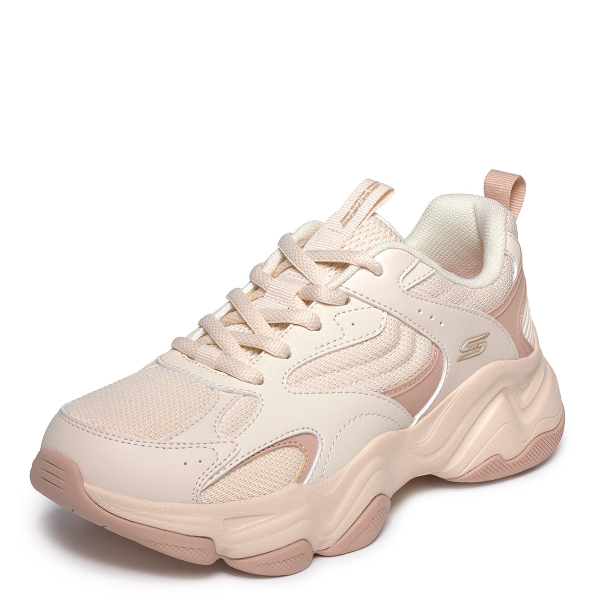 ZAPATILLAS MUJER SKECHERS URBANAS CREMA BOBS SPORT DIEGO - 3
