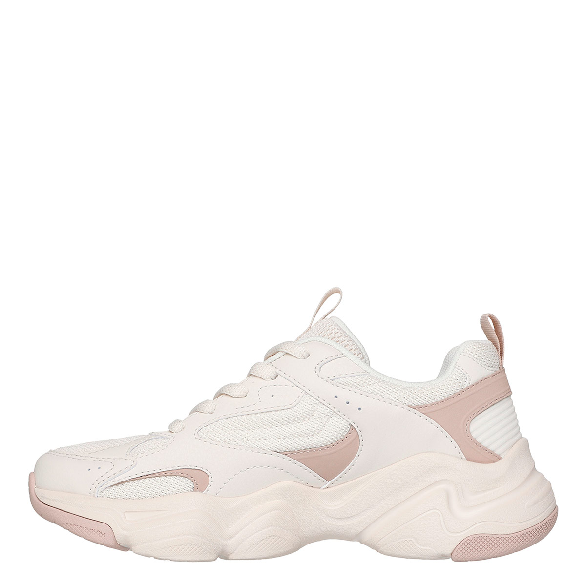 ZAPATILLAS MUJER SKECHERS URBANAS CREMA BOBS SPORT DIEGO - 4