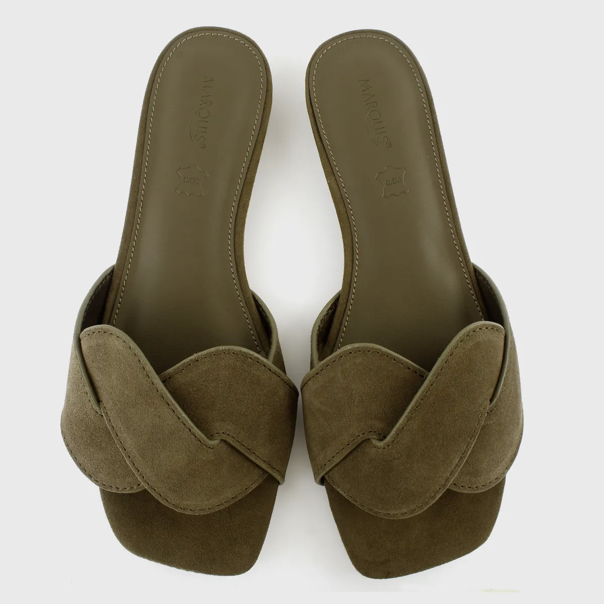 SANDALIAS MUJER MARQUIS MECHE-OL CUERO - 4