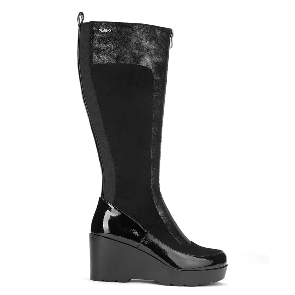 BOTAS MUJER VIA UNO NEGRO DF2201-F2867 - 1