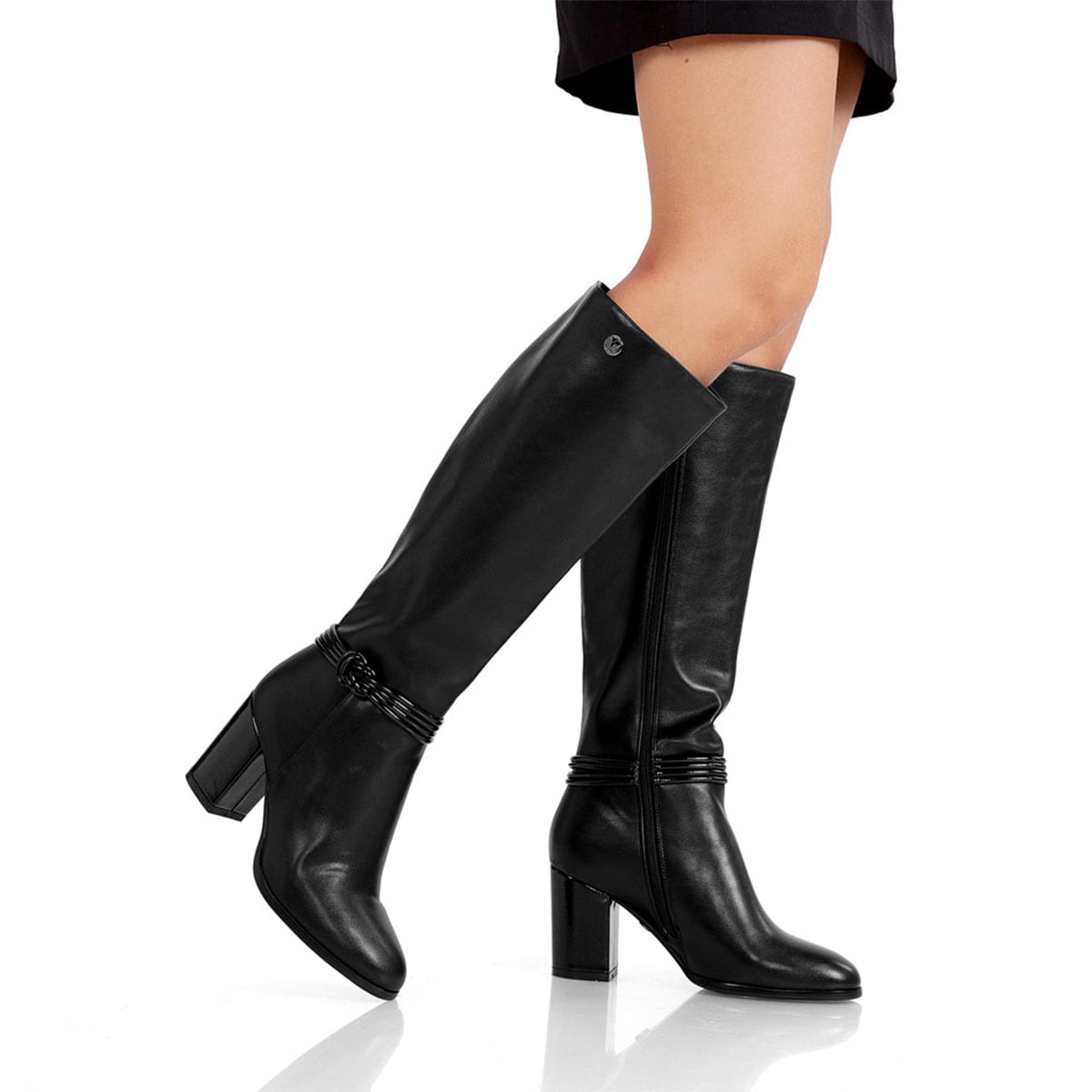 BOTAS MUJER VIA UNO NEGRO DF2990-R1140 - 2