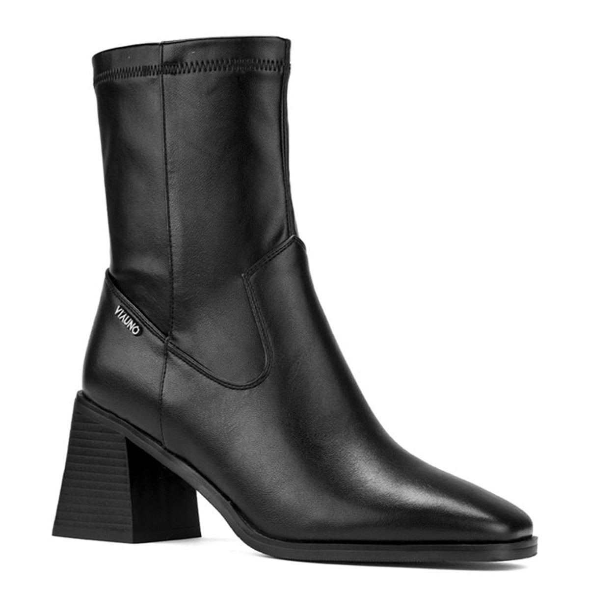 BOTINES MUJER VIA UNO NEGRO DF3033-R1141 - 3