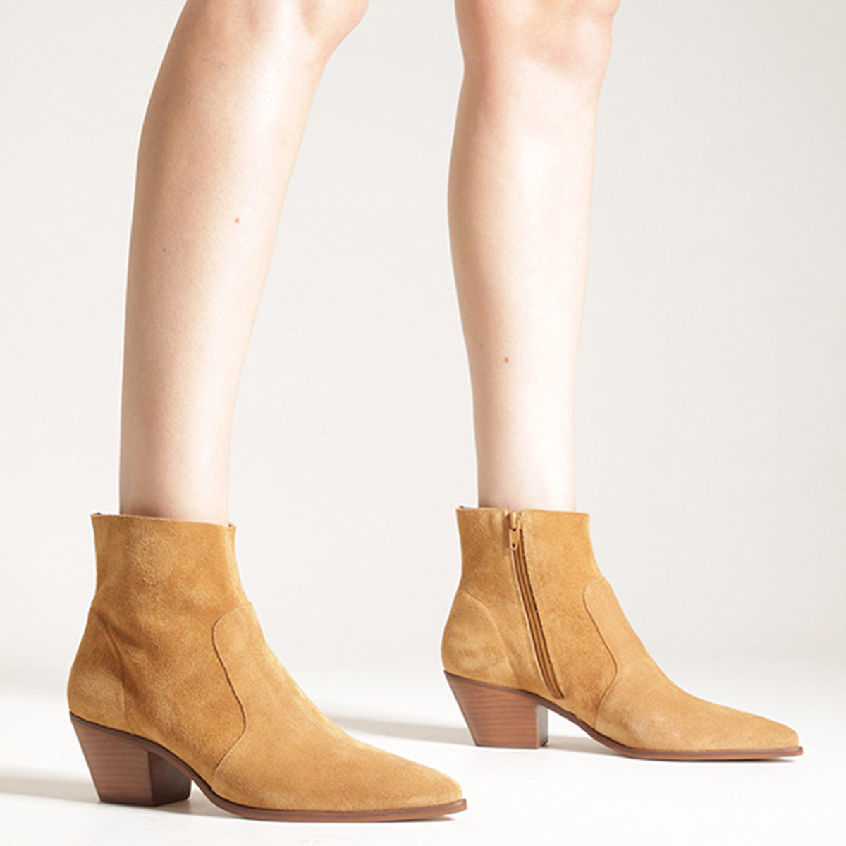 BOTINES MUJER AREZZO CUERO - 2