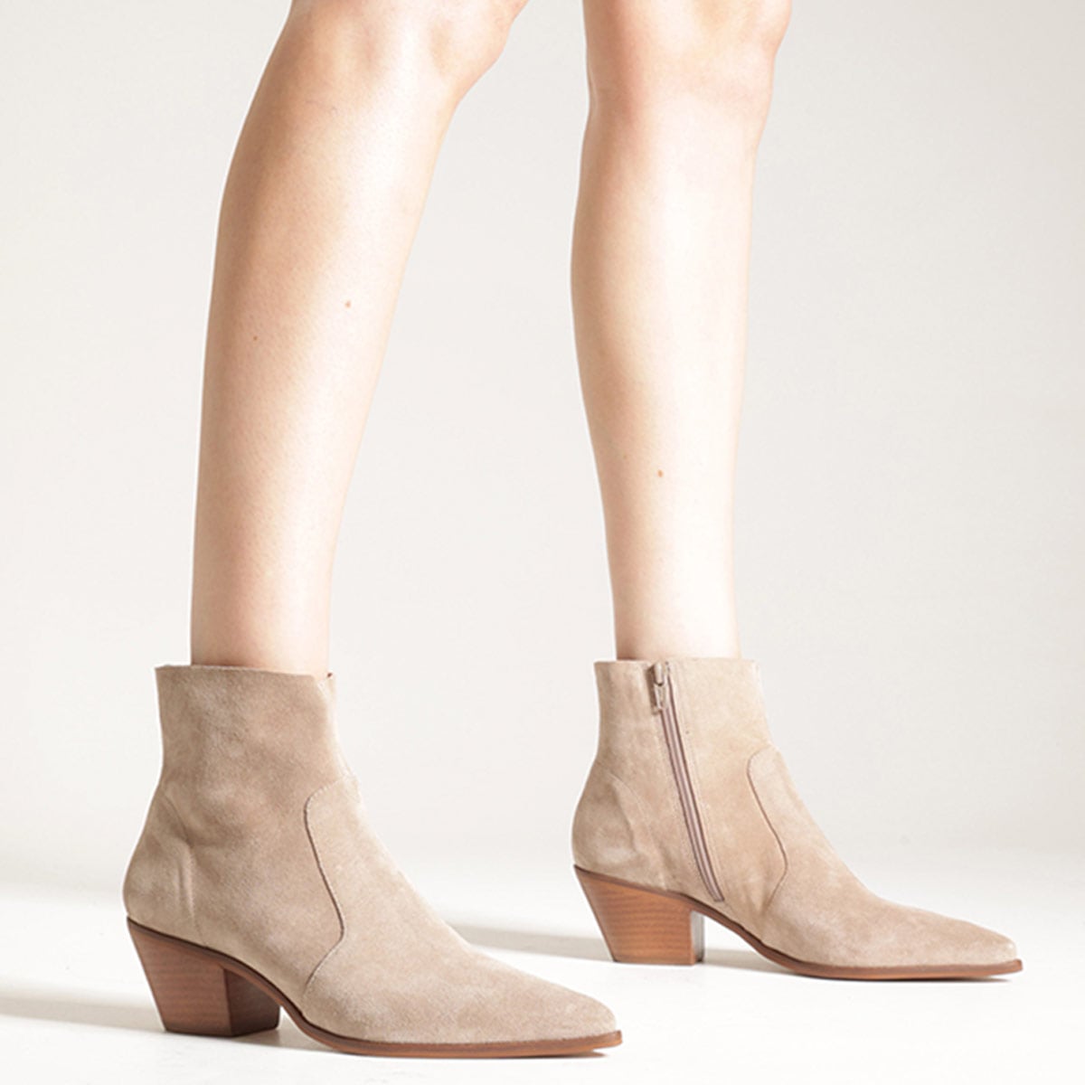 BOTINES MUJER AREZZO CUERO - 2