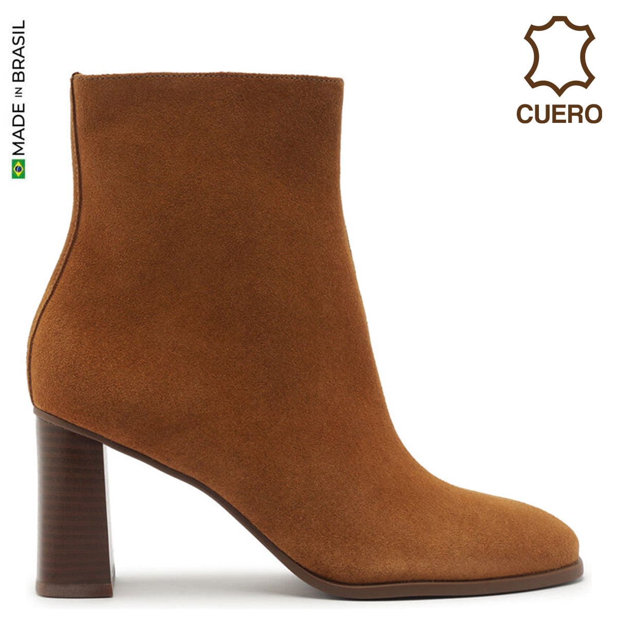 BOTINES MUJER AREZZO CUERO - 1