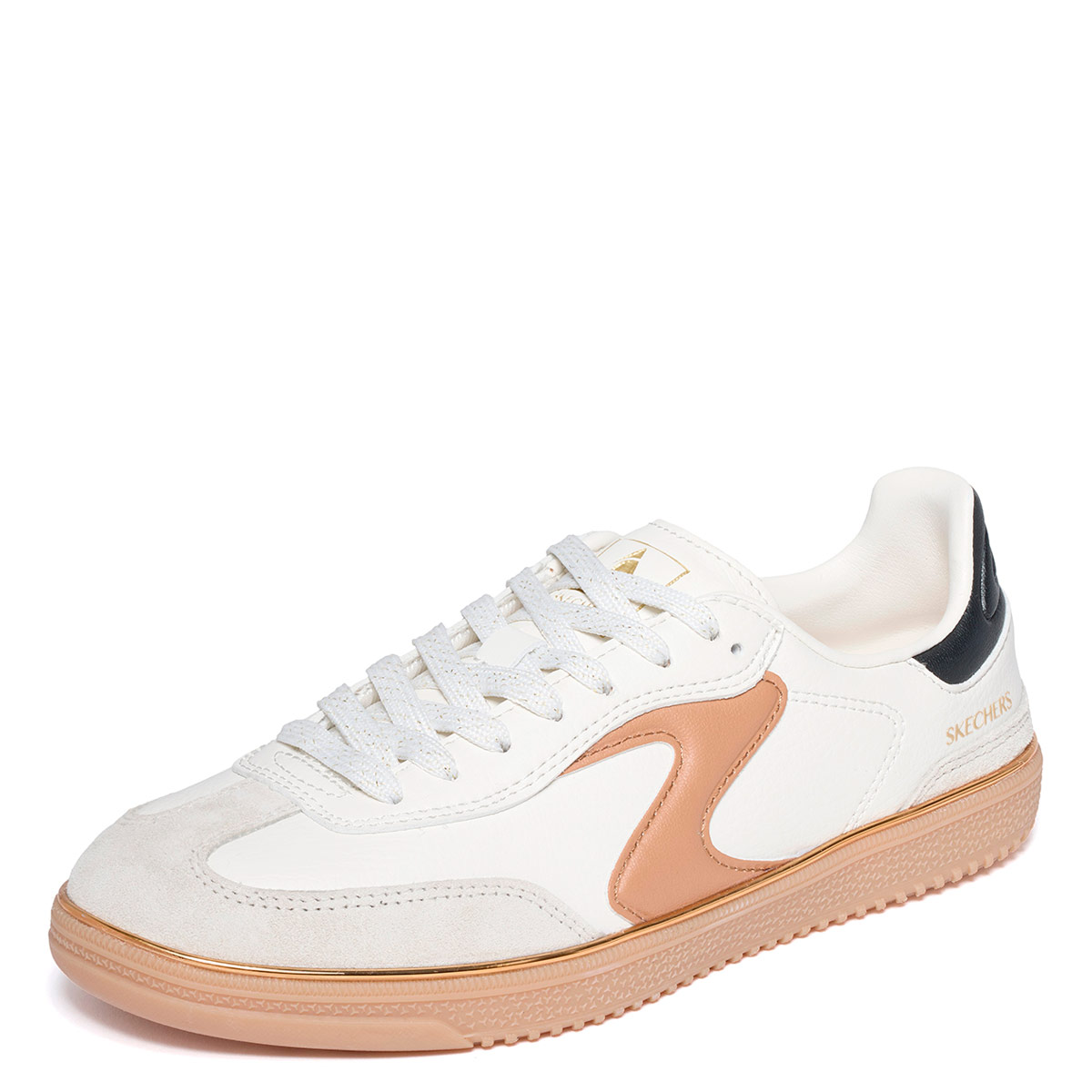 ZAPATILLAS MUJER SKECHERS URBANAS CREMA HOTSHOT - 4