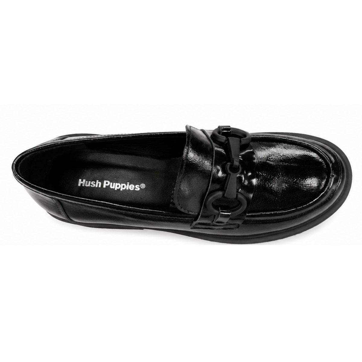 MOCASINES MUJER HUSH PUPPIES NEGRO DANAE CUERO - 4