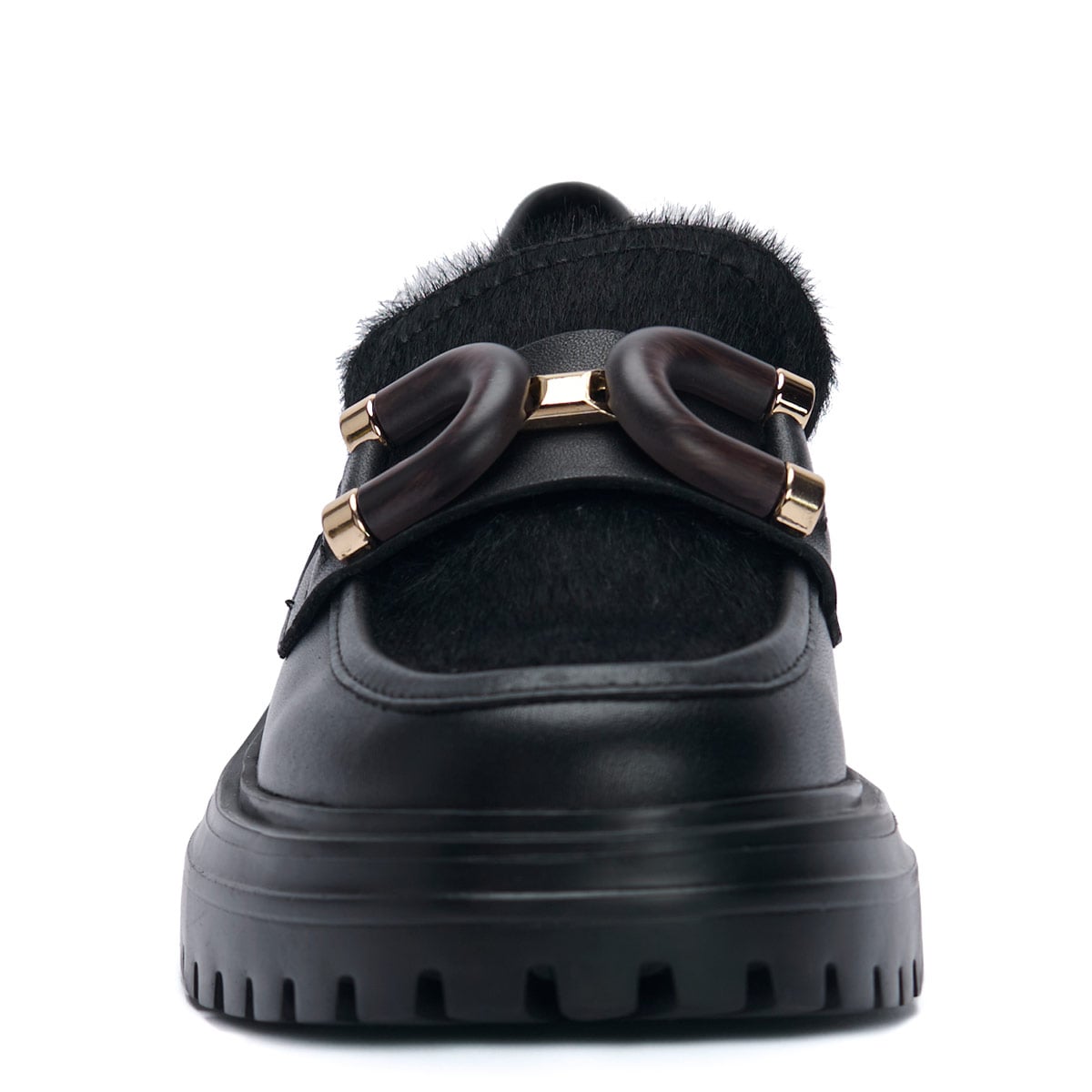 MOCASINES MUJER HUSH PUPPIES NEGRO BOTANA CUERO - 3