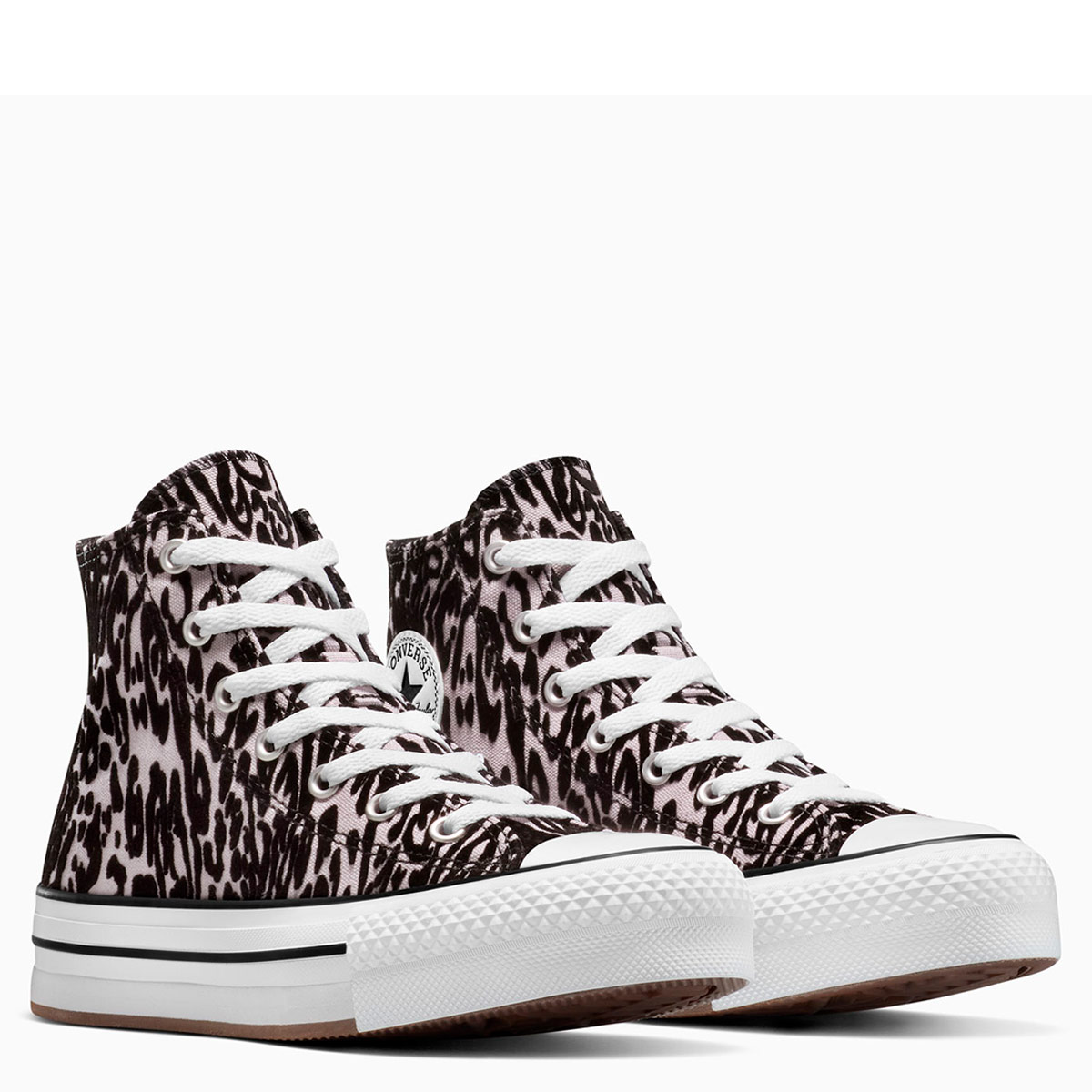 ZAPATILLAS MUJER CONVERSE URBANAS CHUCK TAYLOR ALL STAR EVA LIFT PLATFORM LEOPARD - 2