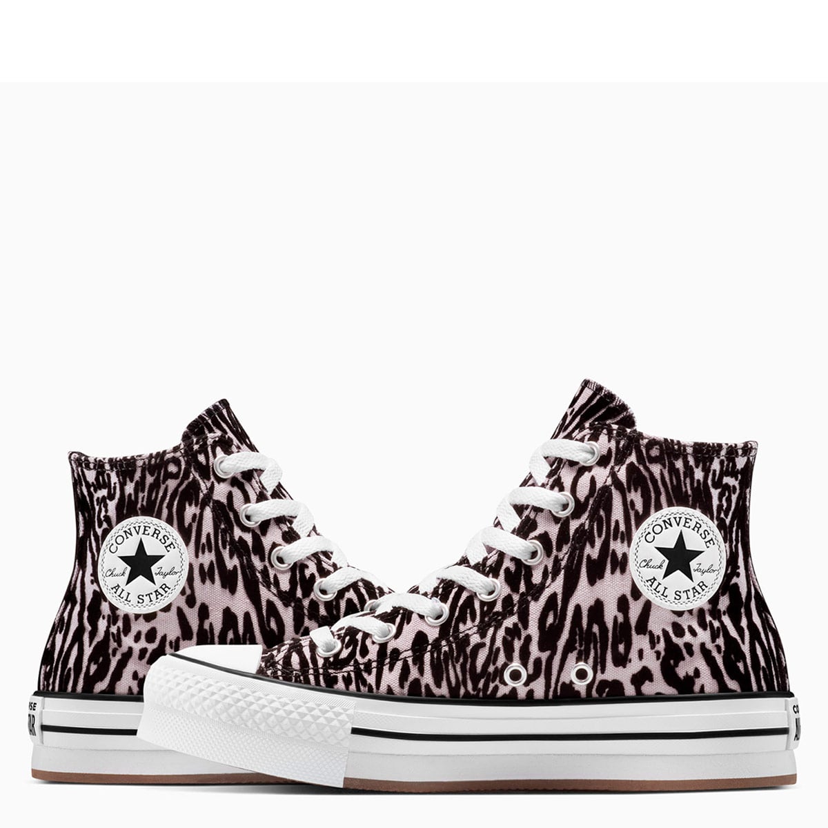 ZAPATILLAS MUJER CONVERSE URBANAS CHUCK TAYLOR ALL STAR EVA LIFT PLATFORM LEOPARD - 6