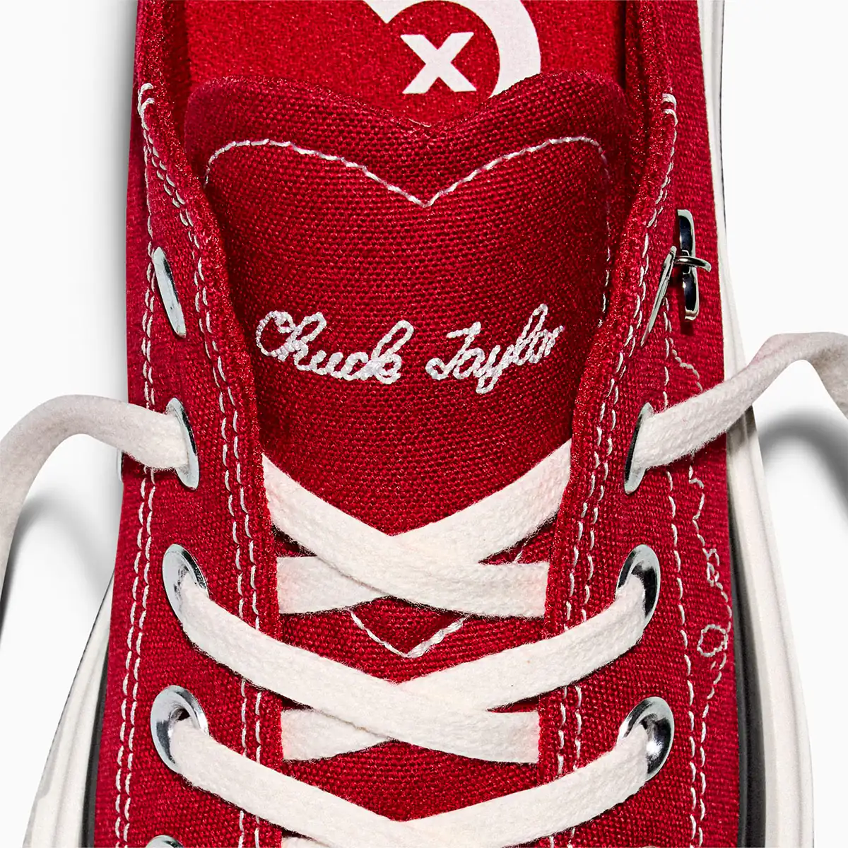 ZAPATILLAS MUJER CONVERSE URBANAS CHUCK TAYLOR ALL STAR DOUBLE STACK PLATFORM HEARTS - 7