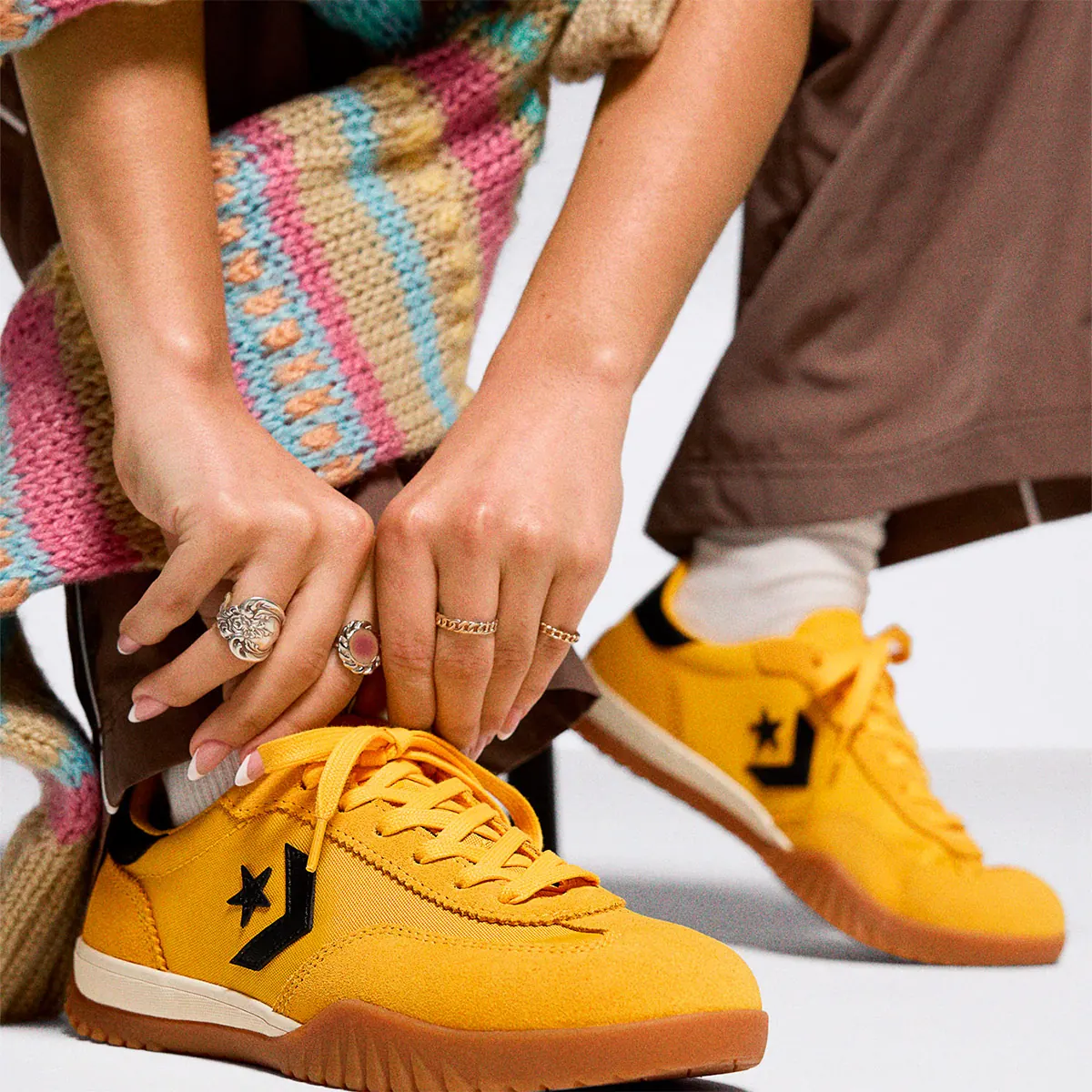 ZAPATILLAS MUJER CONVERSE URBANAS RUN STAR TRAINER - 8