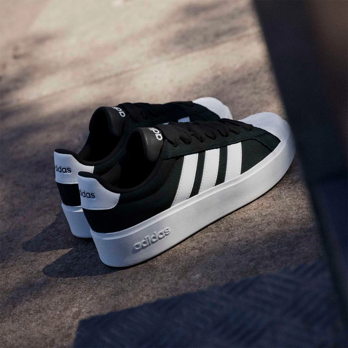 ZAPATILLAS MUJER ADIDAS URBANAS STREETTALK BOLD CUERO - 5