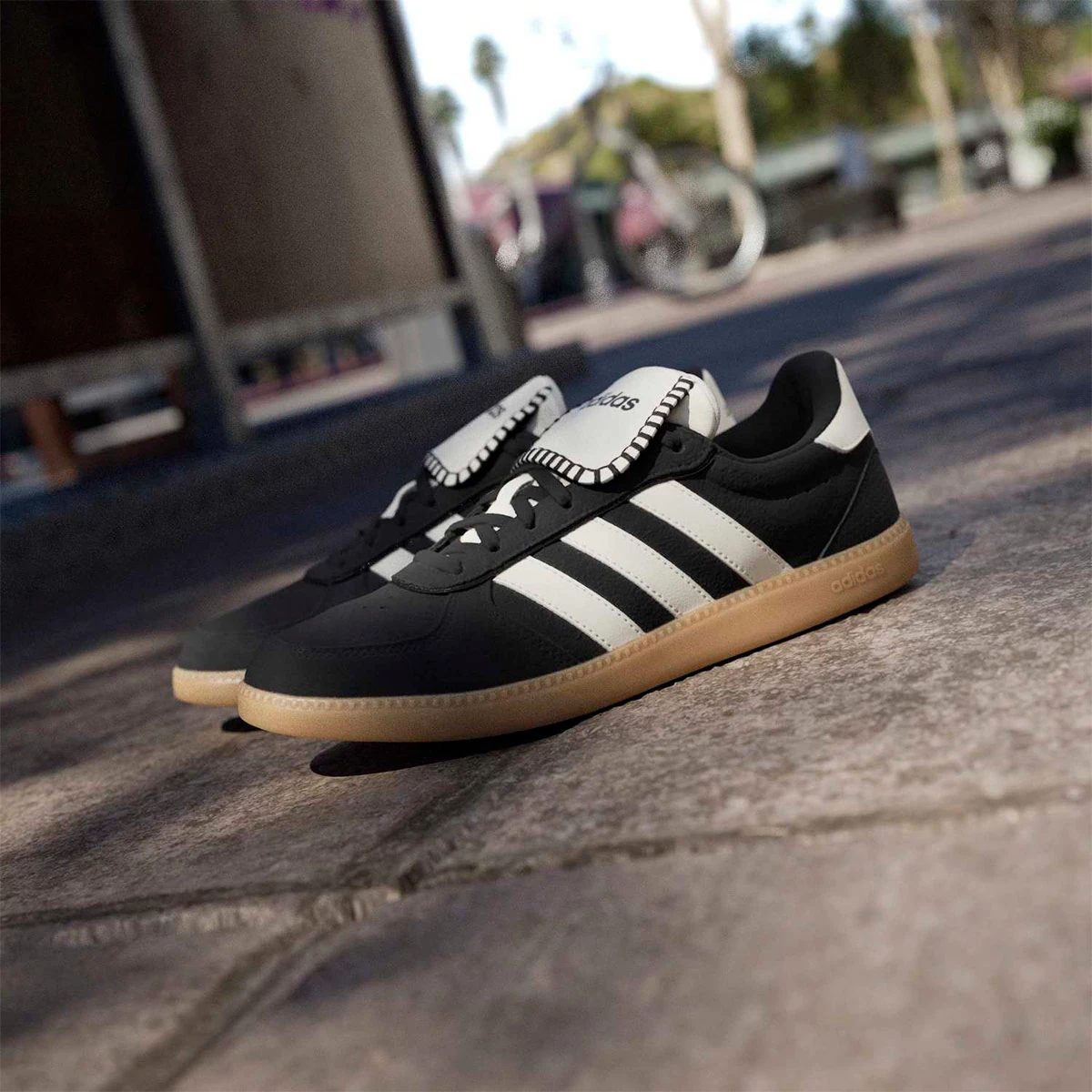 ZAPATILLAS MUJER ADIDAS URBANAS BREAKNET SLEEK CUERO - 3