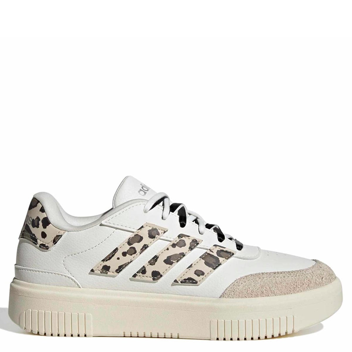 ZAPATILLAS MUJER ADIDAS URBANAS COURTBLOCK CUERO - 1
