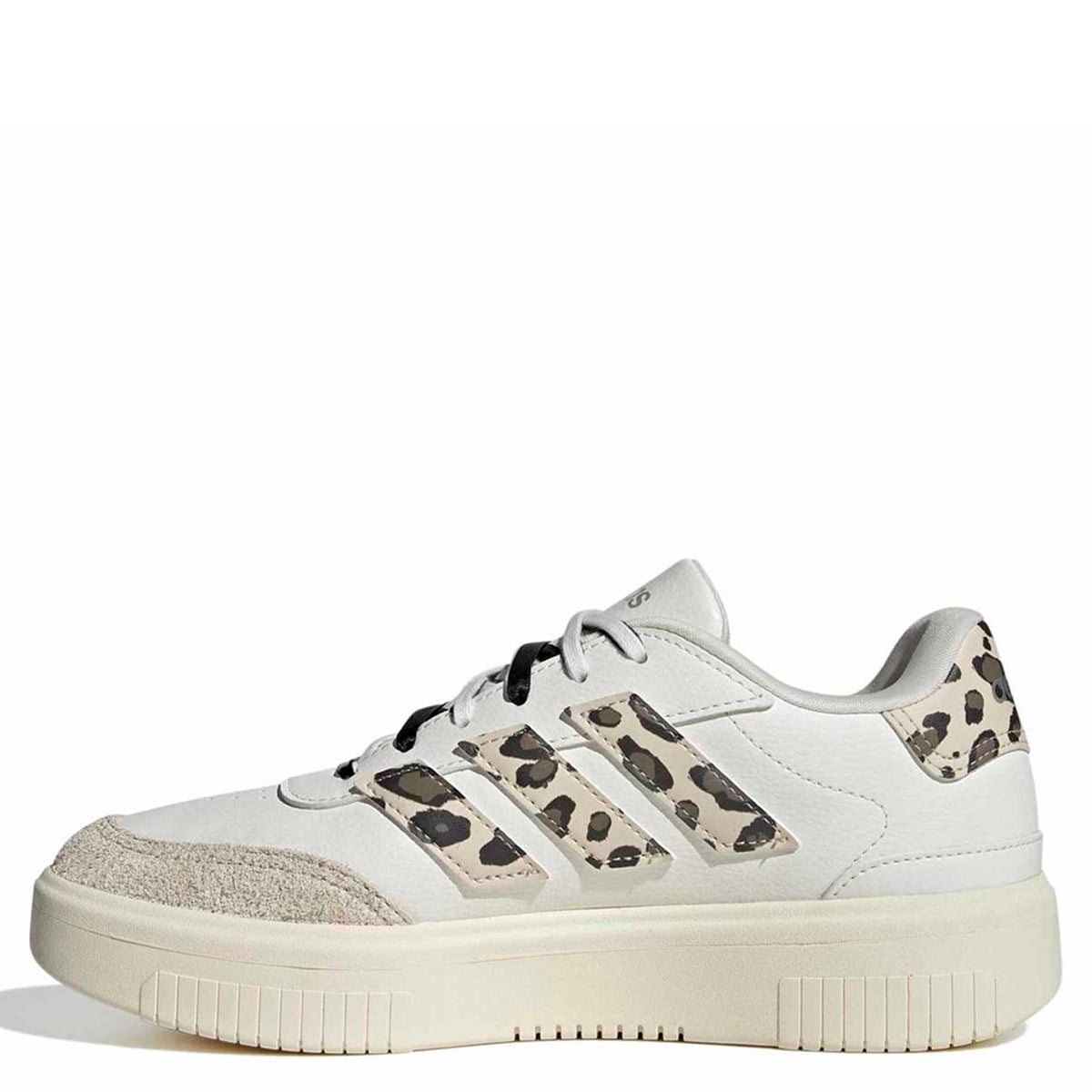 ZAPATILLAS MUJER ADIDAS URBANAS COURTBLOCK CUERO - 3