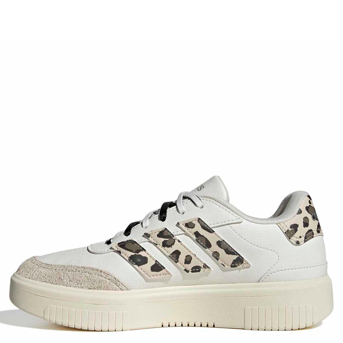 ZAPATILLAS MUJER ADIDAS URBANAS COURTBLOCK CUERO - 3