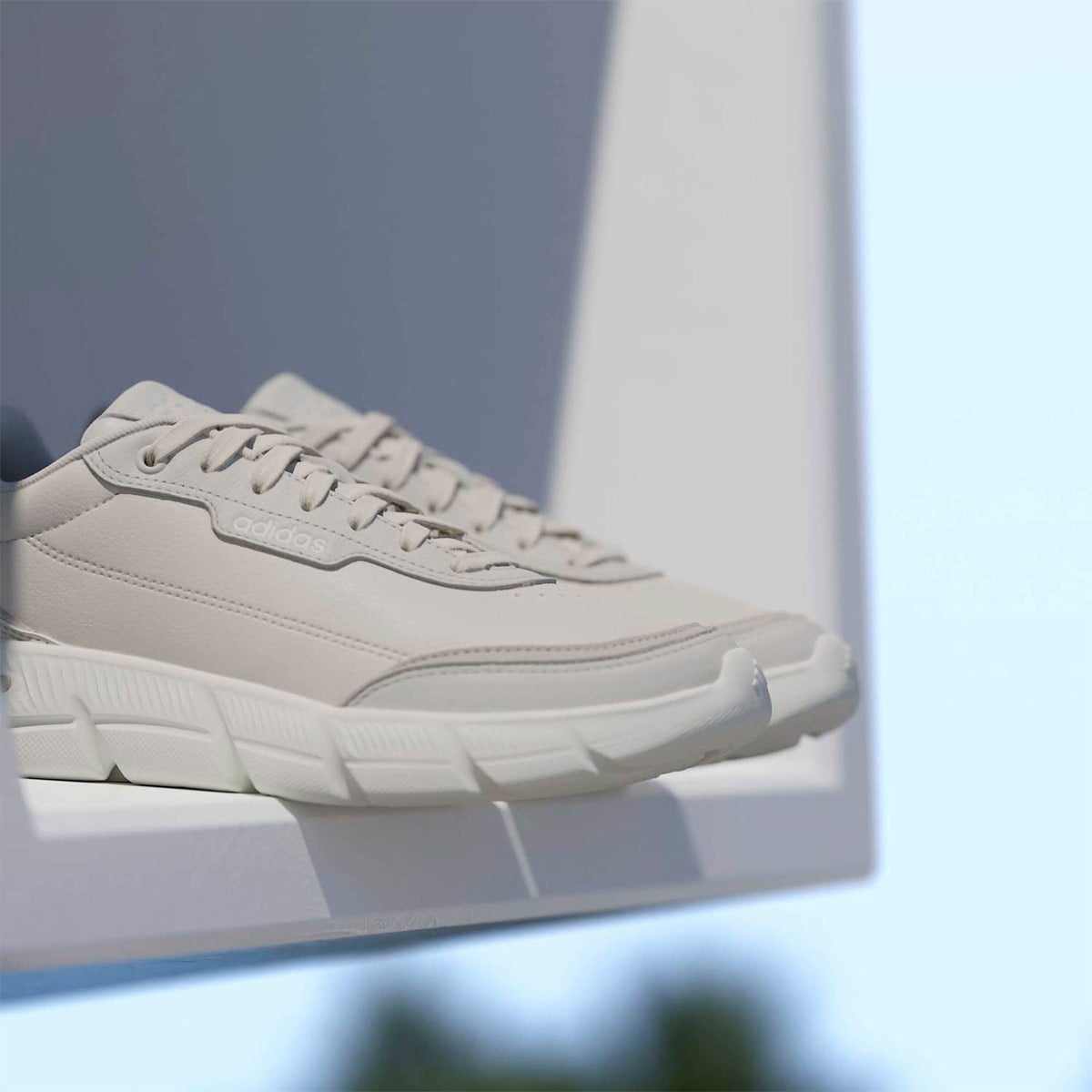 ZAPATILLAS MUJER ADIDAS URBANAS CLOUDFOAM FLEX SMART CUERO - 5