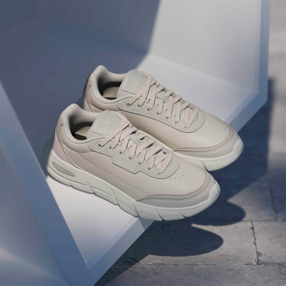 ZAPATILLAS MUJER ADIDAS URBANAS CLOUDFOAM FLEX SMART CUERO - 2