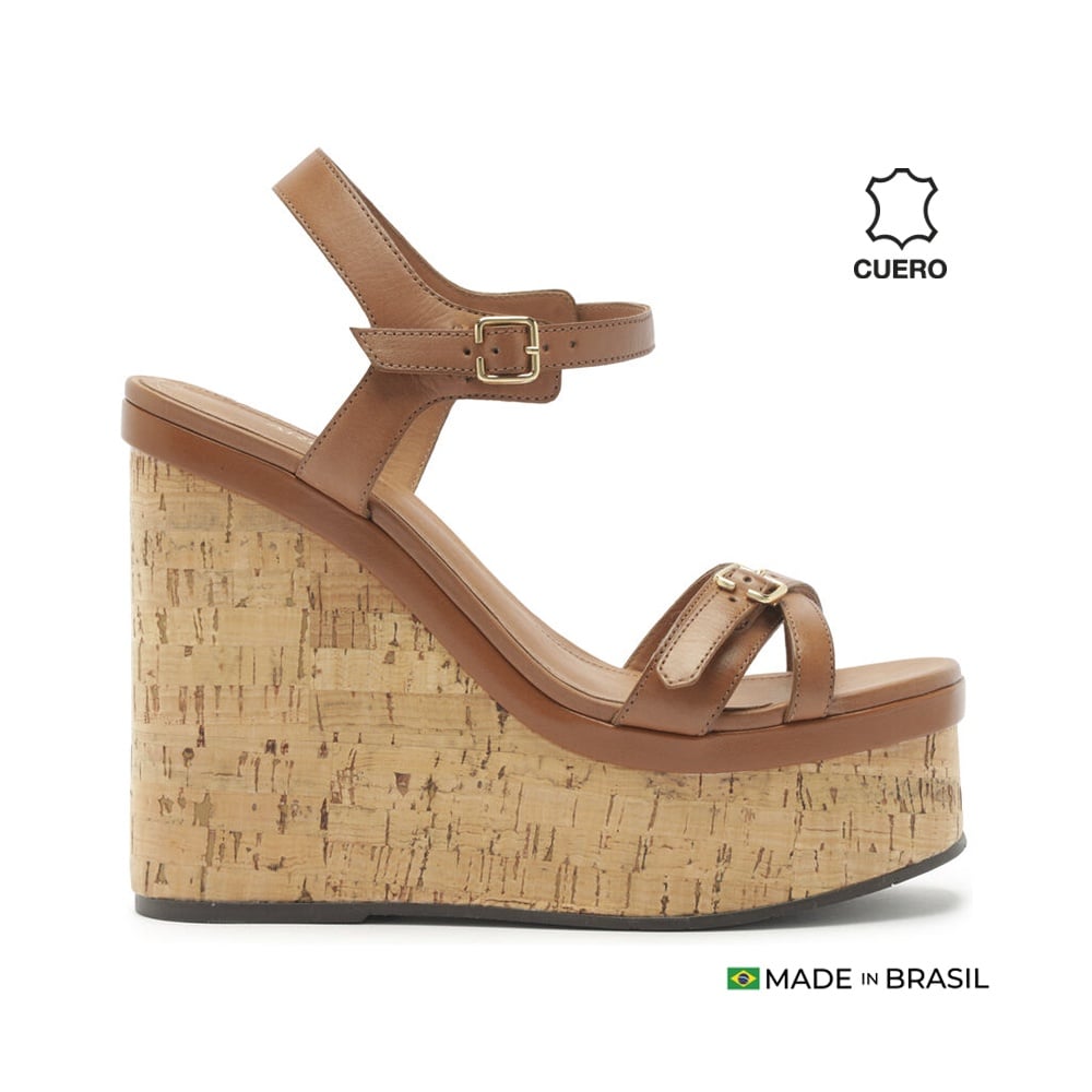 SANDALIAS MUJER AREZZO CUERO - 2